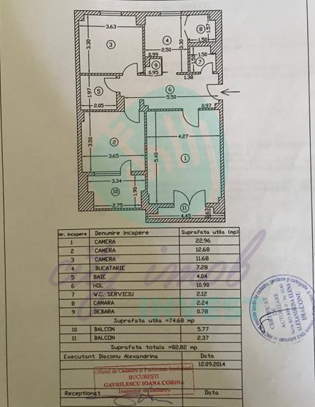 3 camere mobilat si utilat complet Bd. Burebista-Centrala Proprie - Poză 3