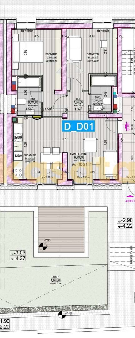 DE INCHIRIAT | APARTAMENT 3 CAMERE | REZIDENTIAL SAU BIROU | TEI | NOU - Poză 9