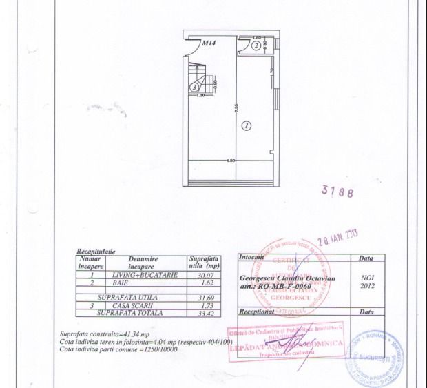 Duplex 2 camere 62 mp, centrala, zona Vitant, loc de parcare, pod izolat 25 mp - Poză 8
