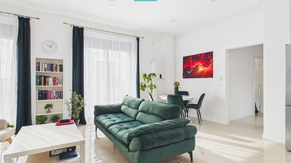 Penthouse premium, 4 camere, mobilat, 2 balcoane - Poză 10