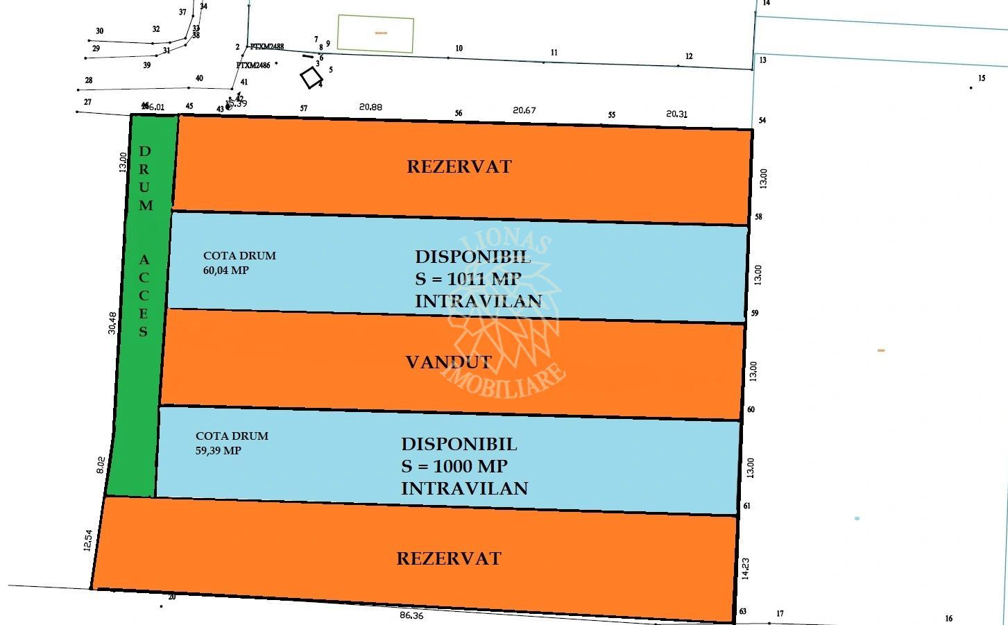 Oportunitate investitie 2 parcele teren intravilan ideal case/servicii-Rascruci - Poză 4
