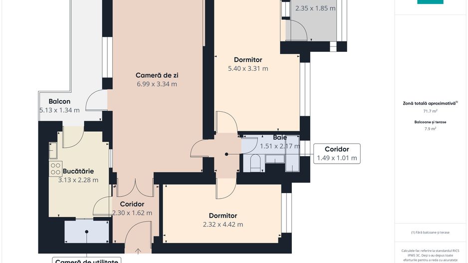 Apartament deosebit, zonă centrală - Poză 16
