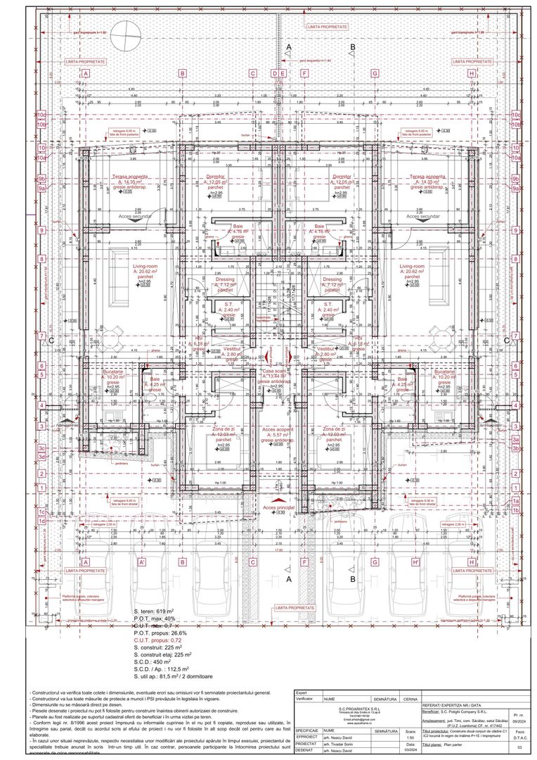 COMISION 0%, Apartament 3 Camere, 82 mp, Terasa, Gradina, SACALAZ - Poză 9