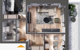 Vânzare, apartament, 2 camere, Iași - Poză 1