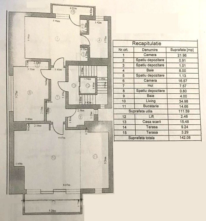 Apartament Superb 3 Camere 124mp cu 2 Terase Primăverii - Poză 4
