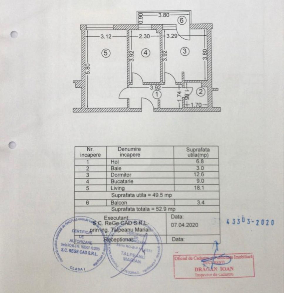 Apartament cu doua camere de vanzare - Poză 3