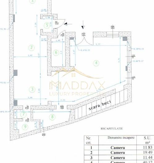 Spatiu Comercial *100mp* // Jiului - Bucureștii Noi - Schiță 2