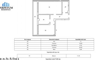 Tomis Nord - Vanzare apartament decomandat cu 2 camere,  bloc nou. - Poză 4