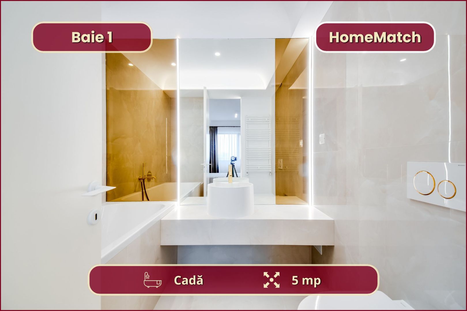 Cortina North || 3 camere || Prima închiriere || Comision 0% - Poză 9