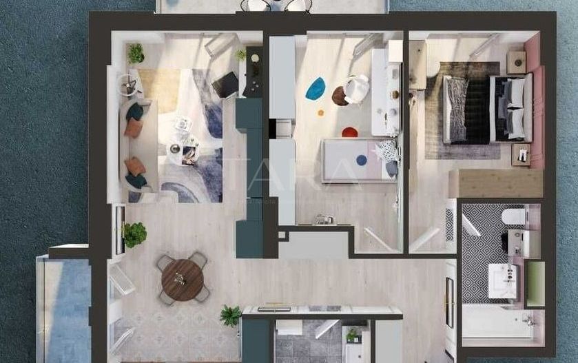 Apartament modern cu 2 camere în ansamblul exclusivist. Cluj-Napoca - Poză 7