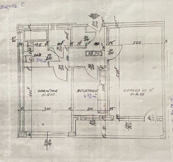 APARTAMENT 2 CAMERE, SECTOR 3/FIZICIENILOR, DECOMANDAT, DE RENOVAT - Poză 4