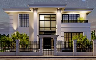 Vila de lux Selimbar proiect Beverly Hills by Casian's Residence - Poză 8