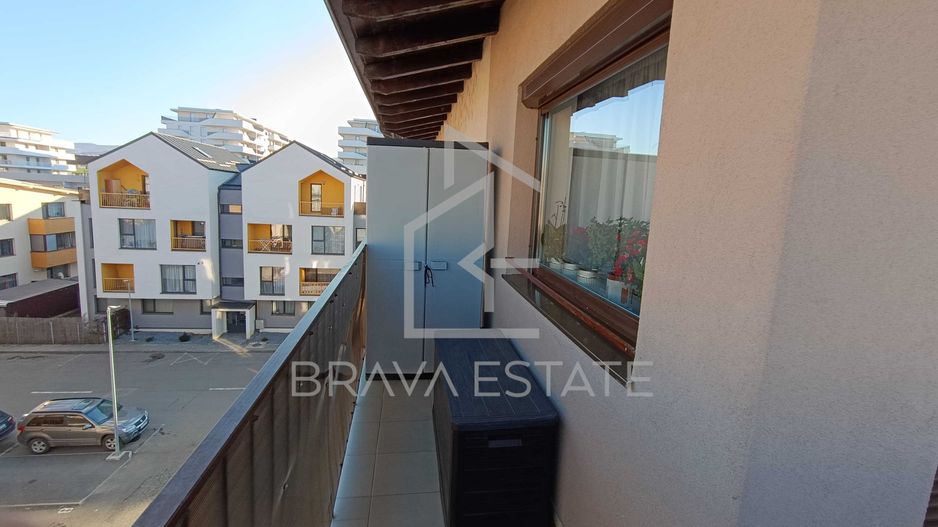 Apartament 2 camere, 56mp, balcon, parcare, mobilat, Floresti, zona Porii - Poză 3