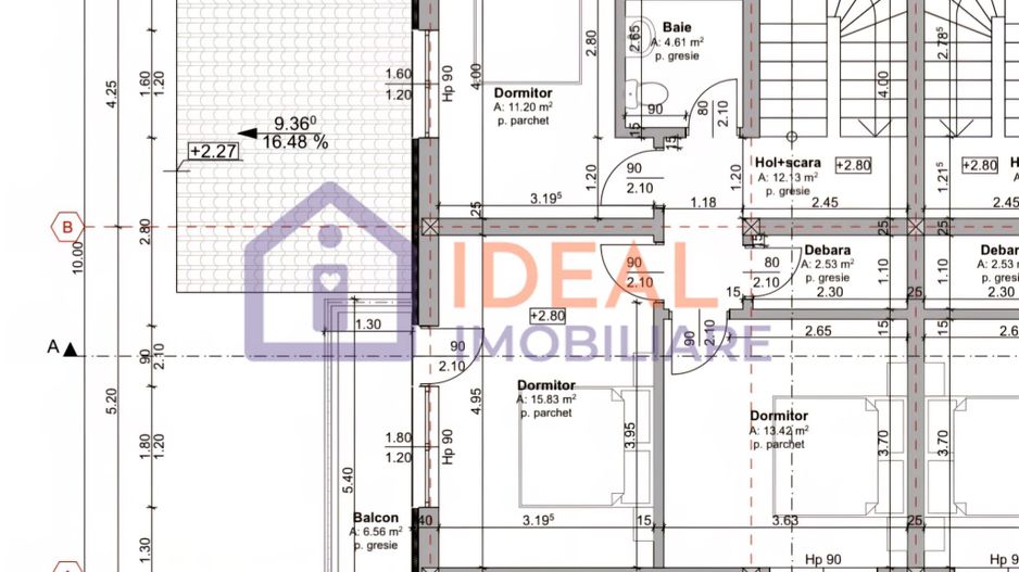 Duplex modern 350 mp de curte, in Cartierul Arhitectilor - Schiță 9