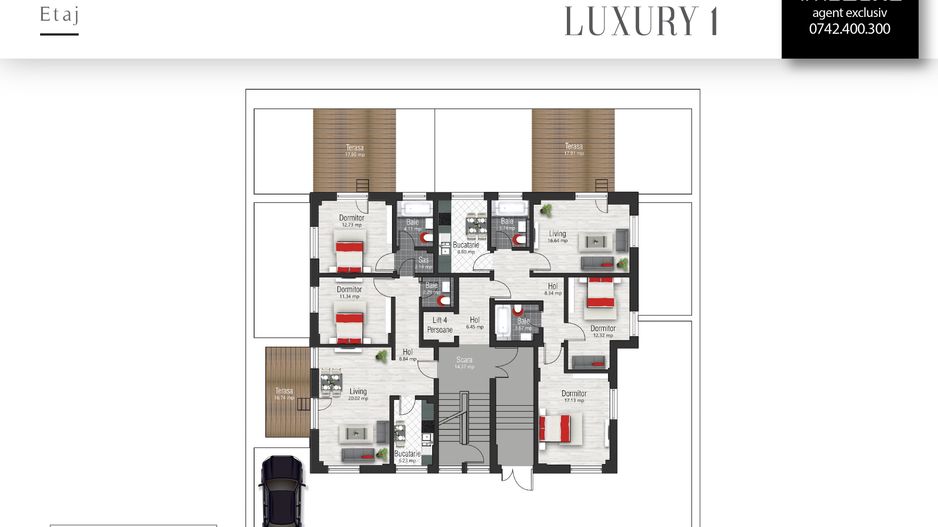 LUXURY RESIDENCE ONE - Poză 8