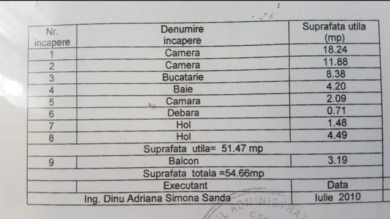 Vanzare Apartament 2 camere ,Zona 13 septembrie, sector 5 - Poză 19