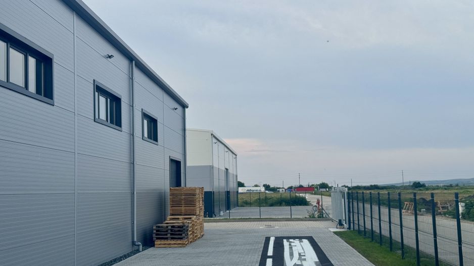 Hala noua si teren de inchiriat, parc industrial nou, ideal IMM, - Poză 8