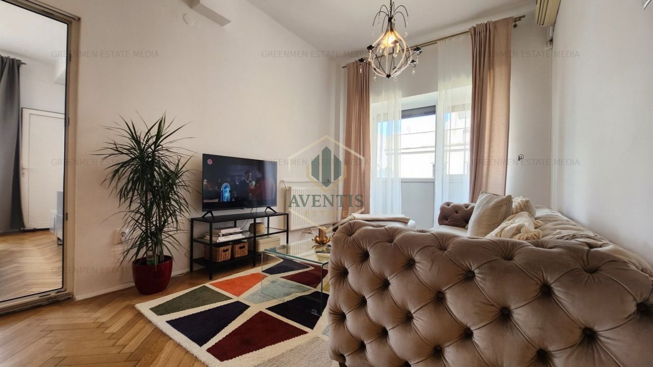 Prima inchiriere, apartament spatios si complet utilat, terasa, Dorobanti Romana - Poză 1