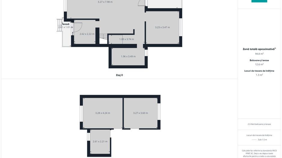 Duplex în Săcălaz despartit prin cameră tehnica - Poză 4