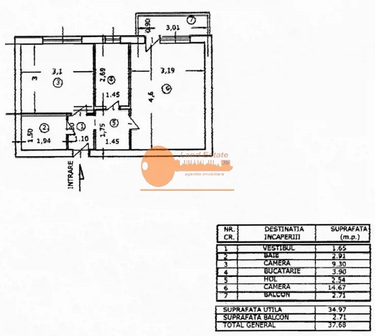 Apartament 2 Camere Decomandat Etaj 1/10  Zona Chisinau - Pantelimon - Poză 1