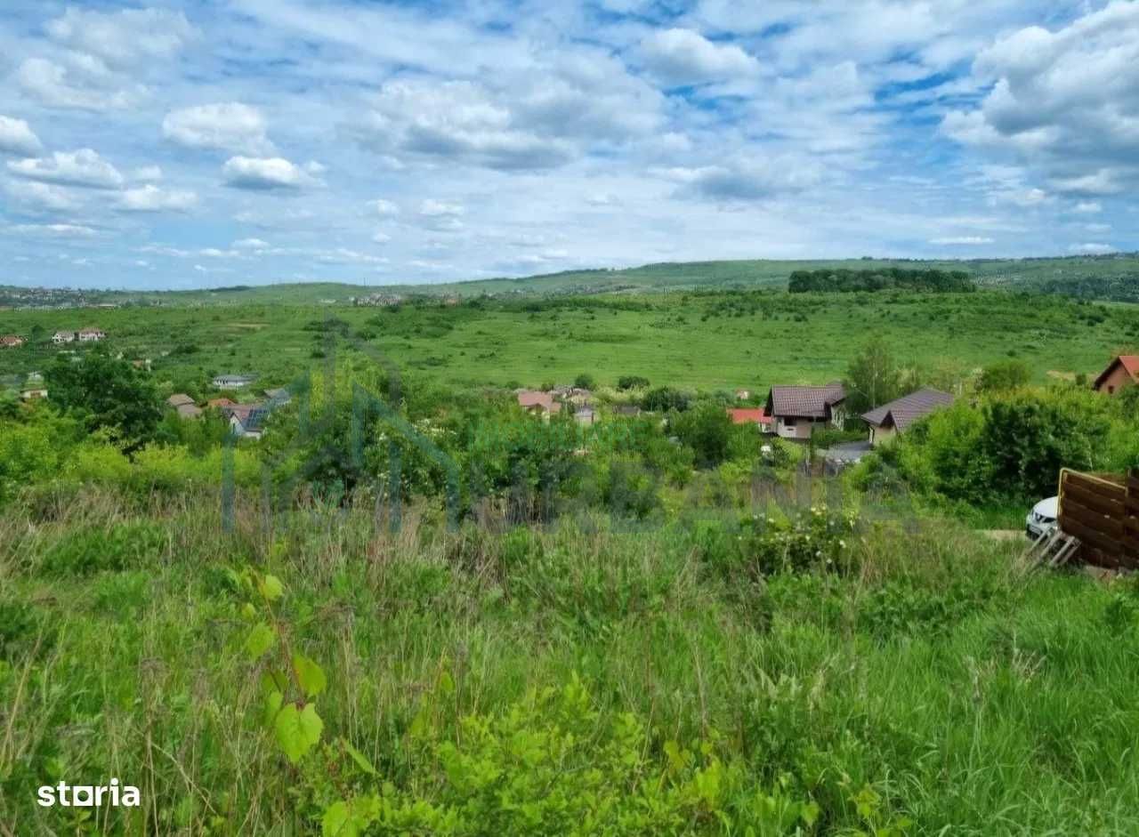 Teren intravilan în zona Bucium, 1070 mp, cu vedere panoramică și pădure în spate - Poză 1
