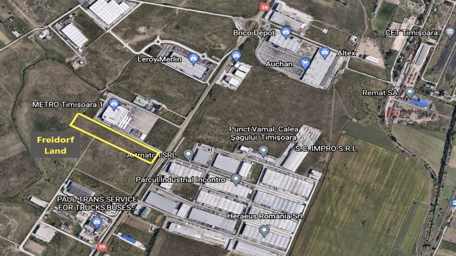 Teren intravilan Timisoara Metro 23.476 mp - Poză 1