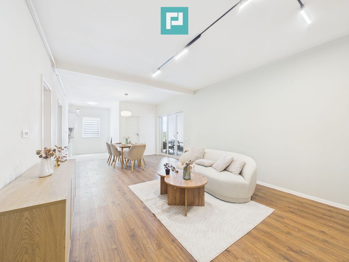 Apartament cu 2 camere mobilat în Moşniţa Nouă - Poză 2