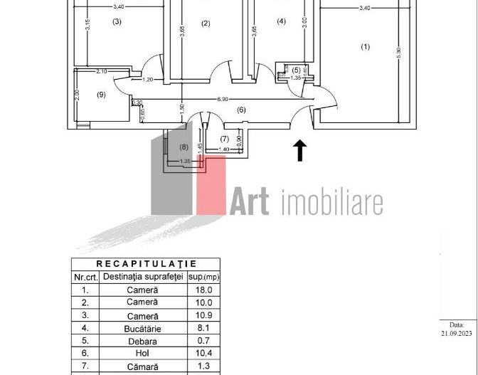 APARTAMENT DE 3 CAMERE-PARCUL CIRCULUI, BARBU VACARESCU - Poză 1