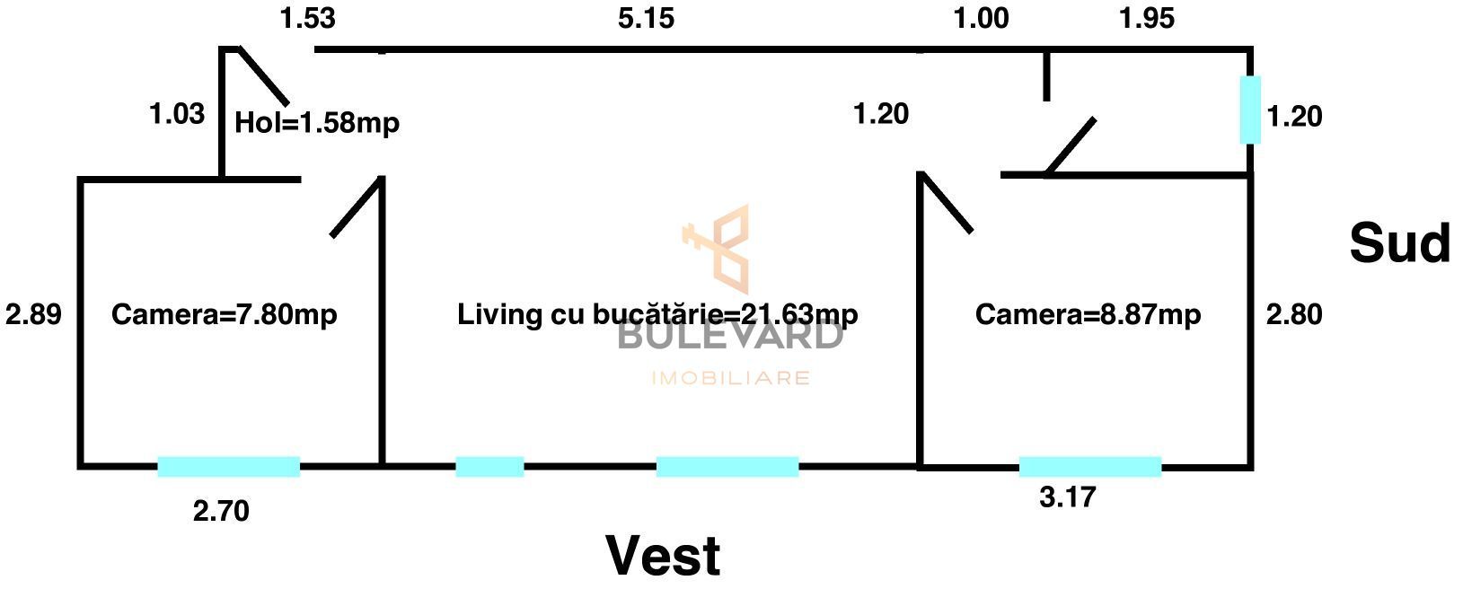 Apartament cu 3 camere in Gheorgheni! - Poză 6