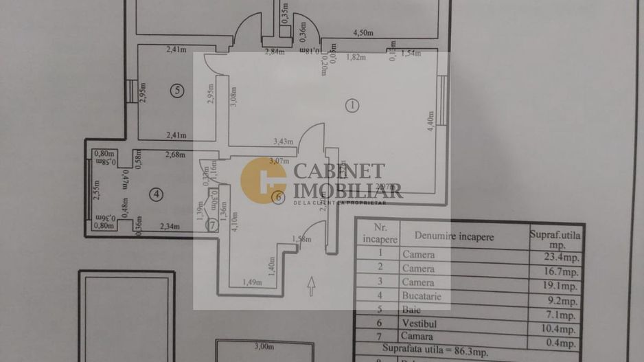 3 camere  | Cismigiu  | Parter Inalt | Centrala proprie | Garaj - Poză 18