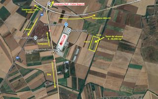 Teren extravilan 80.000 mp – lângă calea ferată & Profi Logistic – Șag - Poză 2
