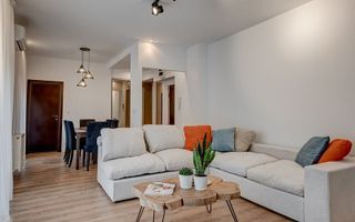 Apartament tip penthouse in Natura Residence, terasa 62 mp, mobilat modern - Poză 16