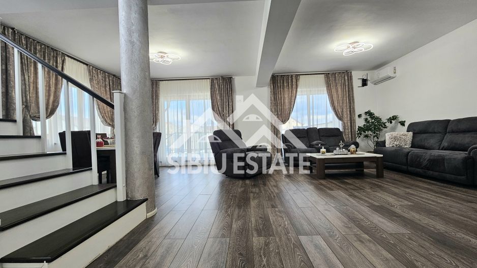 Casa 4 camere Sibiu dotari bune, pivnita, terasa - Poză 3
