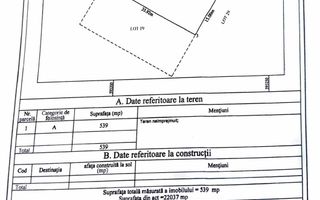 Teren 539 mp de vanzare, Vidra, Mega Park, Ilfov - Schiță 5