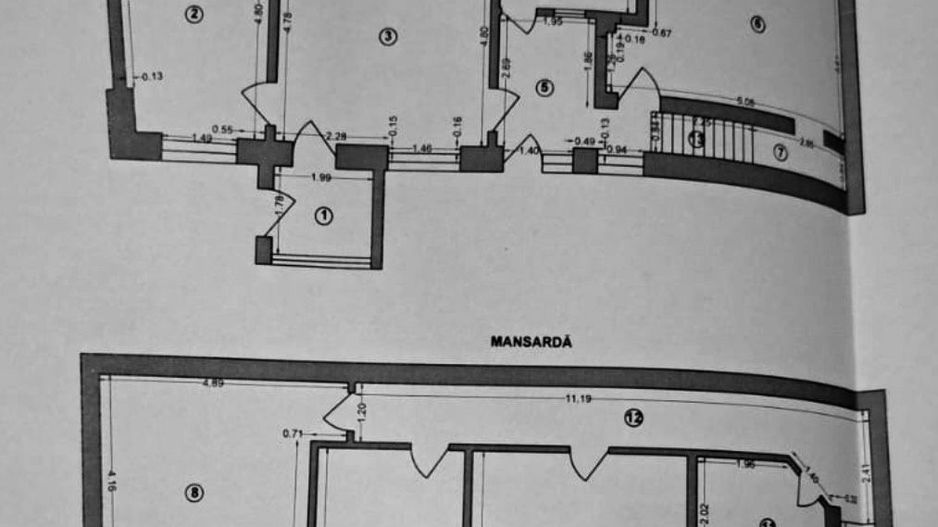 OPORTUNITATE | CASĂ DE VÂNZARE | 5 CAMERE | CURTE COMUNĂ MARIA ROSETTI - Schiță 18