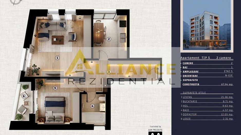 NOU ANSAMBLU REZIDENȚIAL PREMIUM - ZONA TINERETULUI / TIMPURI NOI - Poză 15
