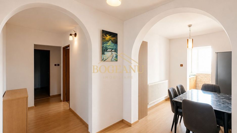 BG190-Apartament 3 camere,Mobilat-Utilat,58 mp utili- Zona Nord - Poză 9