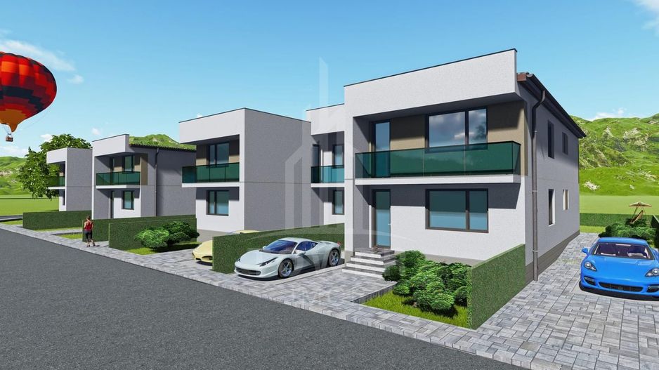 Cvadruplex modern tip Cubo, situat în zona Arhitecților, lângă Lidl. - Poză 1