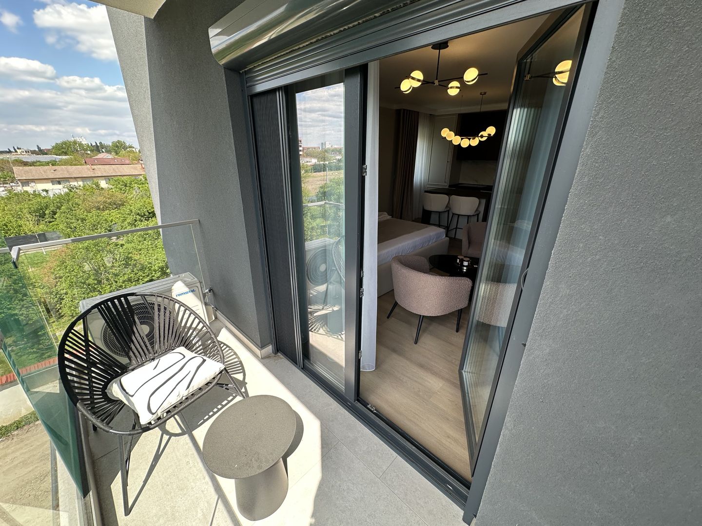 Apartment deosebit 1 camera loc de parcare - Poză 13