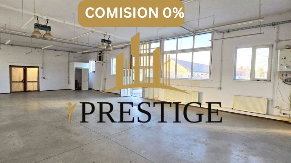 HALĂ DEPOZITARE/PRODUCȚIE 130 MP+CURTE | ACCES TIR | TRIFAZIC - Poză 1