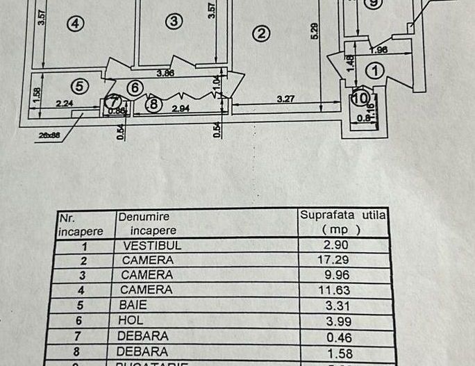 Apartament 3 camere | Mihai Bravu - Poză 9