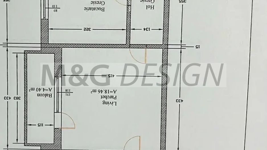 Apartament 3 camere Lipovei etaj 2 - Poză 12