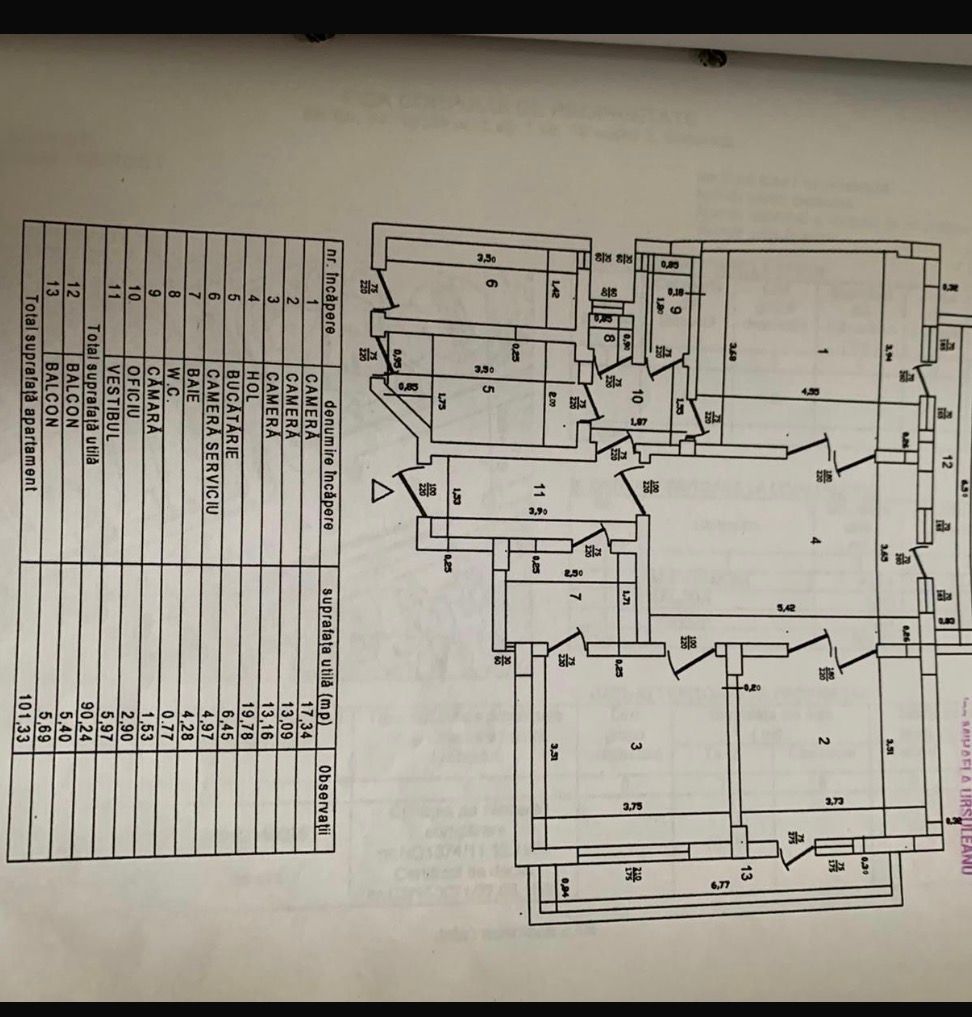 Apartament 3 camere | Universitate | 100 mp - Poză 7