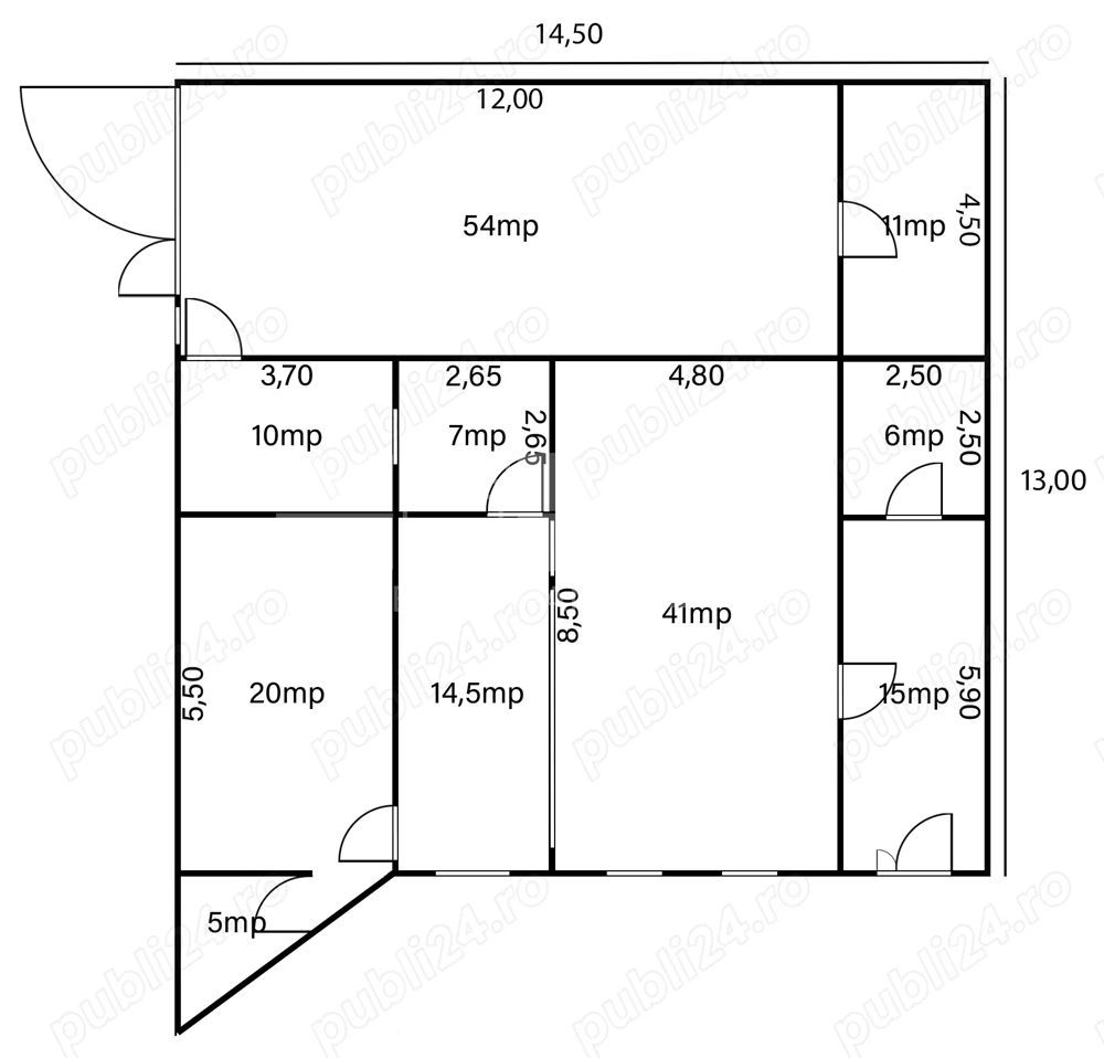 Spațiu 183 mp de Inchiriat I Suceava/Intrare Obcini I 12E/Mp - Poză 15