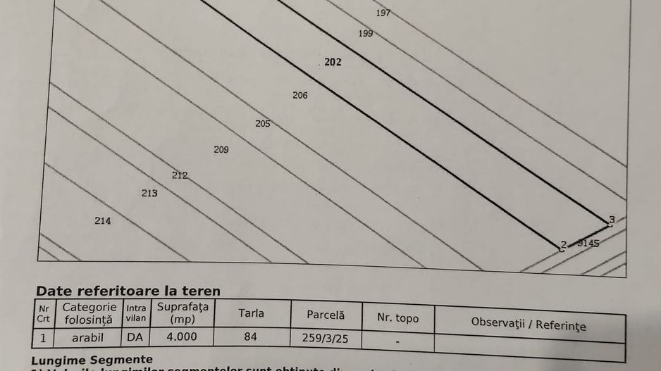 Teren Intravilan de vanzare 4000 mp Copaceni Strada Constantin Duma - Poză 3