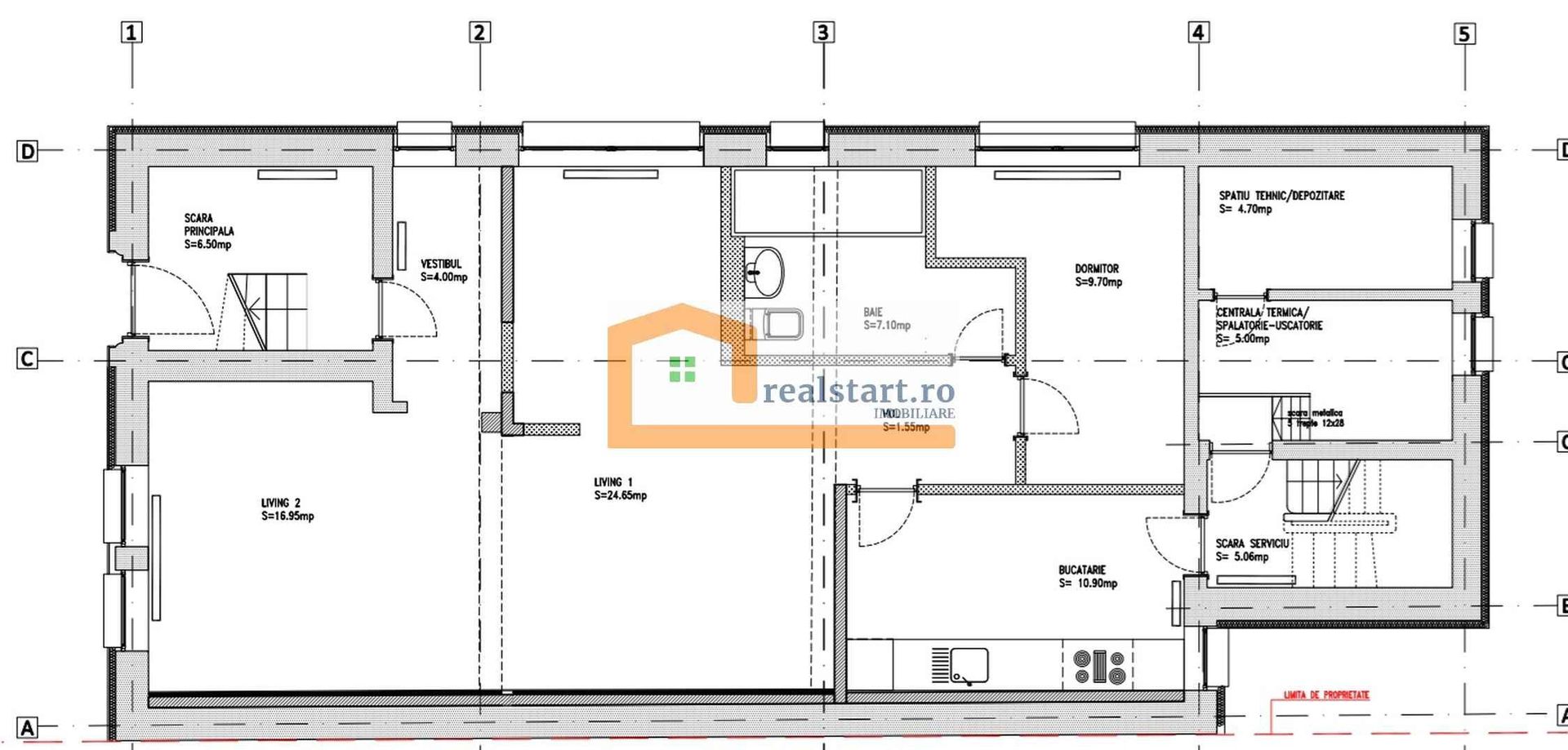 TURDA, vila individuala, curte 300mp, ideal rezidenta, birouri, afterschool - Poză 30
