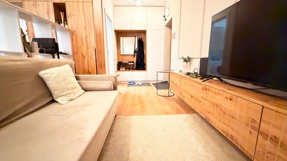 Apartament 1 cameră de vanzare Timișoara – Vivalia Grand, terasa - Poză 6
