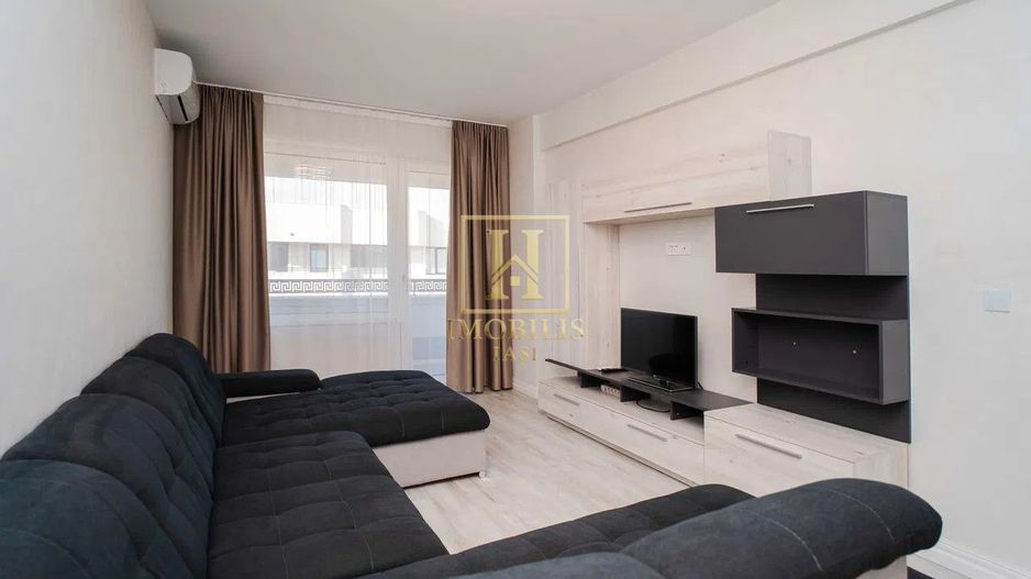 Apartament 2 camere Dec mobilat NOU Royal Town Copou 140000 euro - Poză 1