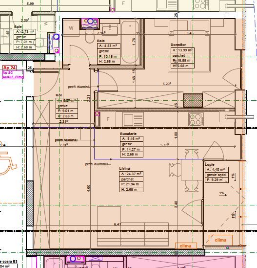 Apartament 2 camere  - Central - Poză 9