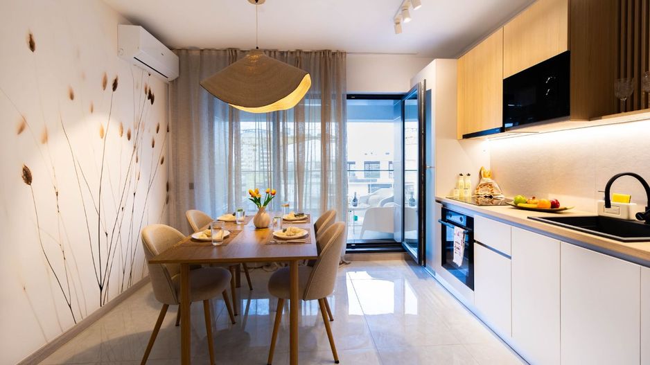 Apartament 2 camere de lux de inchiriat cu parcare subterana, bloc nou - Poză 1